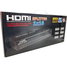 Ice Metal Kasa 4k-2k UHD 3D 1.4V 16 Port Hdmı Splitter Çoklayıcı