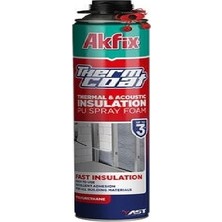 Akfix FA014 Termal ve Akustik Mantolama Köpüğü 850ML