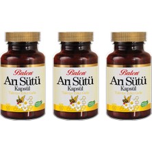 Balen Arı Sütü Kapsül 375 Mg 60 Kapsül 3 Adet