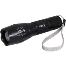 Police Ps-44 Cree T6 LED + Zoom Şarj Edilebilir El Feneri