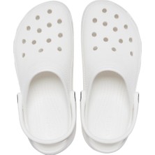 CROCS Classic Platform Clog W 206750-100 KADIN Beyaz Sandalet&Terlik