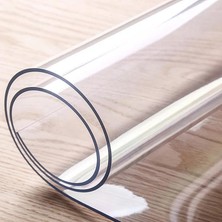 Polset Şeffaf Masa Örtüsü 1.7mm Pvc Koruyucu Kaymaz Masa Örtüsü