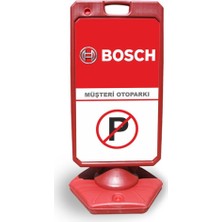 Burada Reklam ve Medikal Bosch Reklam ve Yönlendirme Uyari Dubasi A Tabela