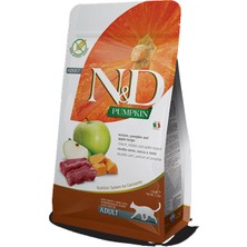 N&D Pumpkin Tahılsız Geyik Etli Balkabaklı ve Elmalı 1.5 kg Yetişkin Kuru Kedi Maması