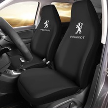 Antwax Peugeot 208 Araca Özel Oto Koltuk Kılıfı Pro - Siyah ( Yeni Tasarım - Yeni Fit Kalıp )