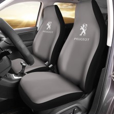 Antwax Peugeot 208 Araca Özel Oto Koltuk Kılıfı Pro - Gri ( Yeni Tasarım - Yeni Fit Kalıp )