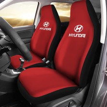 Antwax Hyundai Accent  Araca Özel Oto Koltuk Kılıfı Pro - Kırmızı ( Yeni Tasarım - Yeni Fit Kalıp )