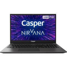 Casper Nirvana X500.1021-8D00X-G-F Intel Core i5 10210U 8GB 240GB SSD Freedos 15.6" FHD Taşınabilir Bilgisayar