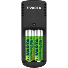 Varta Mini 2li Şarj Cihazı + 2X2400 Mah Aa Şarjlı Pil