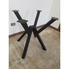 Metal Masa Ayağı Yuvarlak Masa Yemek Masası Ayak Modelleri Ahtapot Masa Ayağı 73X80 cm