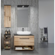 Orka Banyo Knidos Legnano Banyo Dolabı 90 cm Seramik Lavabo