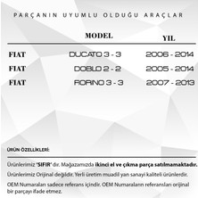 Alpha Auto Part Fiat Fiorino Için Cam Düğmesi Açma Kapağı