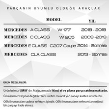 Alpha Auto Part Mercedes Cla Class (2013 ve Sonrası) Için Sunroof Tamir Takımı