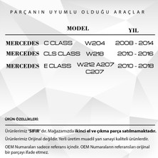 Alpha Auto Part Mercedes Cls Class W218 Için Sunroof Açma Düğme Kapağı Siyah