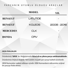 Alpha Auto Part Renault Latitude Için Panaromik Sunroof Cam Tavan Tamir 4'lü Set