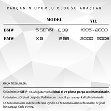 Alpha Auto Part Bmw X5 E53 2000-2006 Için Klima Panel Düğmeleri 14 Parçalı Set