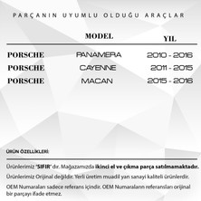 Alpha Auto Part Porsche Panamera Cayenne Macan Için Cam Açma Düğme 4 Adet Sol Kap