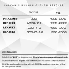 Alpha Auto Part Renault Clio Için Sunroof Motor Tamir Dişlisi Demir Milli