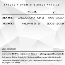 Alpha Auto Part Renault Laguna Için Ön Kapılar Sağ-Sol Kilit Parçası Klipsi