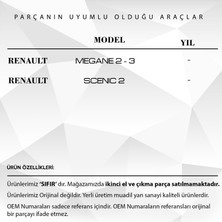 Alpha Auto Part Renault Megane 3 Için Sunroof Bademi Tıkırtı Giderme 6 Lı Set