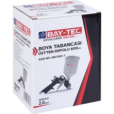 Baytec Boya Tabancası Üstten Depolu 2 mm