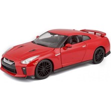 Bburago 2017 Nissan Gt-R Model Araba 1/24 Ölçek Kırmızı