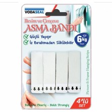 Vodaseal Iz Bırakmadan Sökülebilen Resim Çerçeve Tablo Asma Bandı