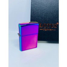 Lotus Ark Çakmak USB Şarjlı Çakmak Gökkuşağı