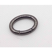 Angel Çanta Aksesuar Füme Oval Yaylı Halka