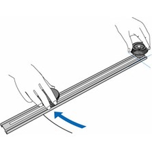 Nt Cutter Geniş Daire Kesici 10 cm - 1 Metre