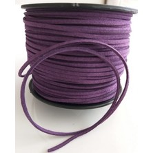 Angel Çanta Aksesuar Nubuk Deri Ip Mor No:11