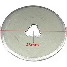 PeriStore Patchwork Kırkyama Makası için 45MM Yuvarlak Yedek Bıçak 5 Adet