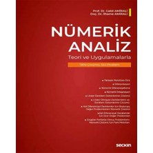 Nümerik Analiz Teori ve Uygulamalarla - Gabil Amirali - Ilhame Amirali