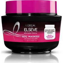 L'oréal Paris Elseve Komple Direnç Dökülme Karşıtı Güç Maskesi 300 ml