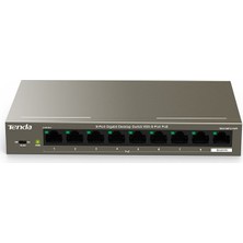 Tenda 9port 102W 8port Poe TEG1109P-8-102W Gıgabıt Yönetilemez Switch Masaüstü