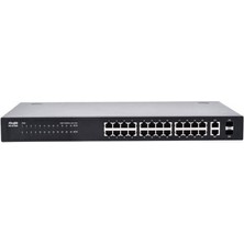 Ruijie 24PORT RG-S1826 10/100 - 2x Gigabit 2x Sfp Yönetilemez Switch Rackmount