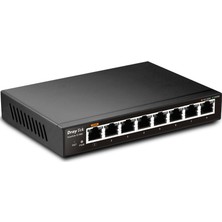 Draytek 8port G1080 Gigabit Yönetilebilir Switch Desktop