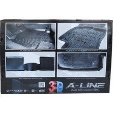 A-Line Audı A3 Hb 2013-2020 3D Havuzlu Paspas