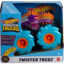 Hot Wheels Monster Trucks Çek Bırak Arabalar GVK37 - Mega Wrex Mor