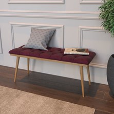 Bimossa Arden Ahşap Bench Ahşap / Bordo
