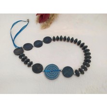 Hd Marketim Hdmarketim El Yapımı Ahşap Otantik Tasarım Kolye