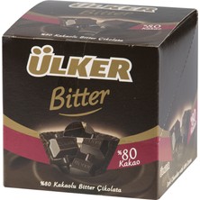 Ülker Çikolata Kare Bitter %80 Kakao 60 gr x 6'lı