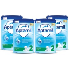 Aptamil 2 Devam Sütü 800 gr 6-9 Ay Akıllı Kutu x 4 Adet