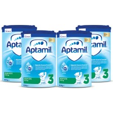 Aptamil 3 Devam Sütü 800 gr 9-12 Ay Akıllı Kutu x 4 Adet