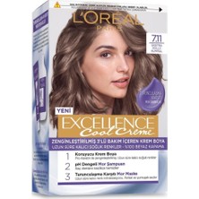 L'Oréal Paris Loreal Paris Excellence Cool Creme Saç Boyası 7.11 X3'lü Set