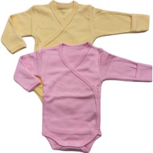 Özdemirli Bebe Kendinden Eldivenli Kruvaze Badi 2 Li Paket