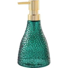 Perotti Cam Şık Tasarım Sıvı Sabunluk Valeria Pompalı Sıvı Sabunluk Yeşil