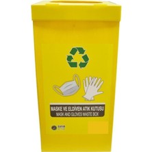 Gediz Plastik Ihsan Eldiven ve Maske Atık Kutusu