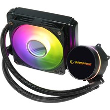 Rampage DEEPLIGHT-120 Argb 1000/2000RPM 154X120X52MM Cpu Soğutucu  Sıvı Soğutma Sistemi