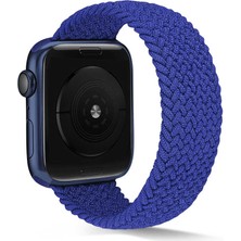 noktaks - Apple Watch 44mm - Kordon Medium Kordon KRD-38 - Mavi